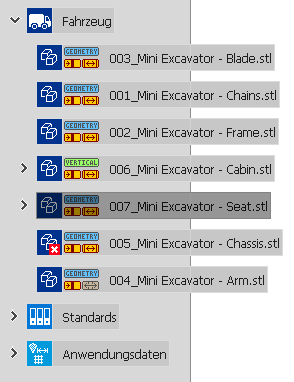 EMM-Check® 4.3.9.4 - Baumstruktur