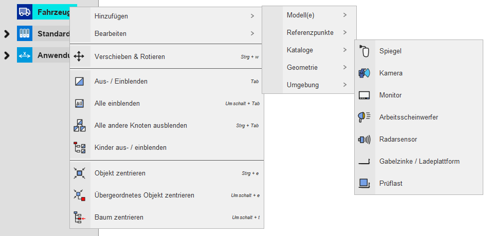 EMM-Check® 4.4.0.0 - Kontextmenü