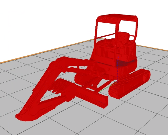 Voxel-Modell mit 10mm Toleranz