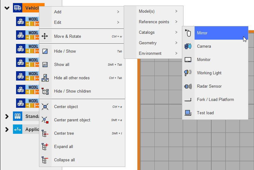 Neues Kontextmenü in <b>EMM-Check®</b> 4.4.0.0