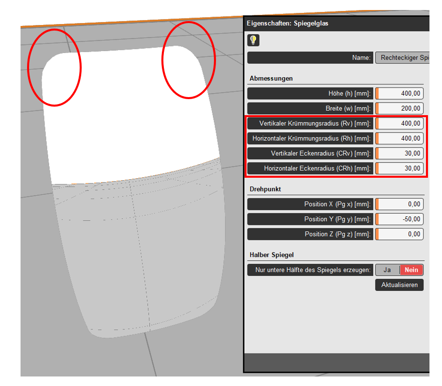 Generischer Spiegel in <b>EMM-Check®</b> 4.4.0.0