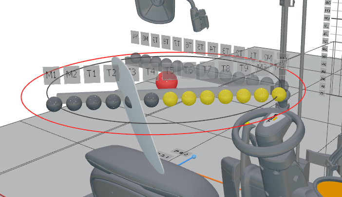 <b>EMM-Check®</b> 4.4.0.0 - Lichtquelle M1 ist nach dem Ausschalten der Lichtquellen in der Vorabprüfung ausgeschaltet.